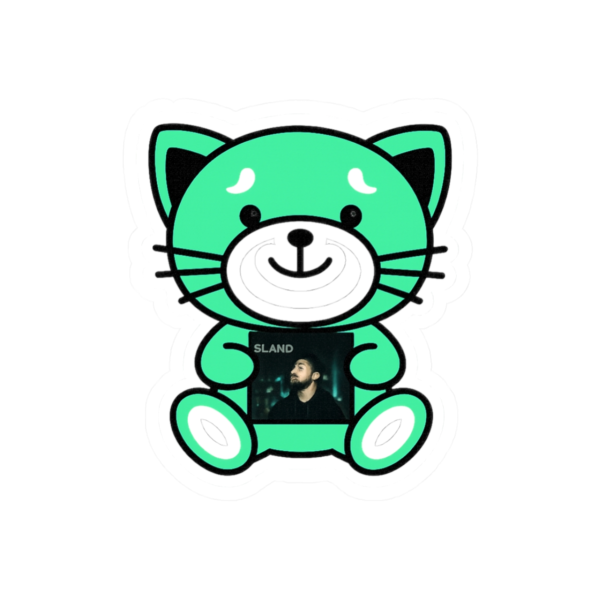 Oxcy and Kisslnd Whimsical Duo Sticker - Official stickers merchandise