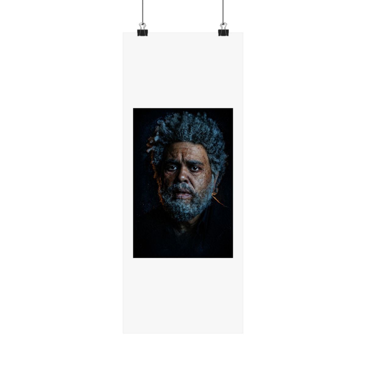 Dawn FM Poster | Retro Synthwave Wall Art Print - alternate angle 1, merchandise