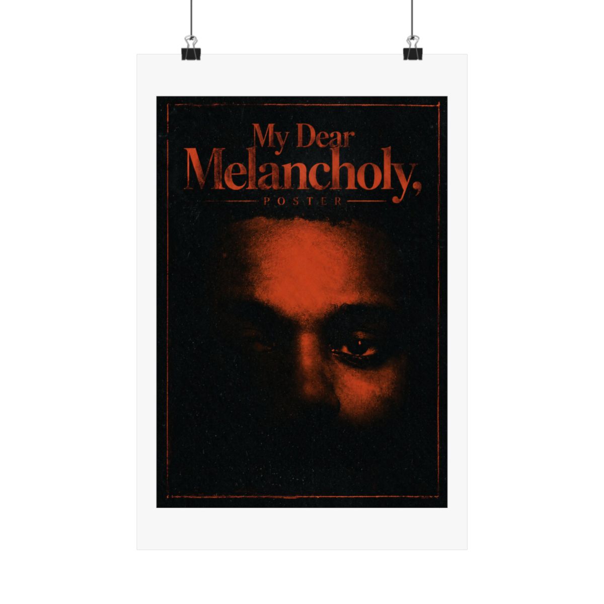 My Dear Melancholy Poster - alternate angle 3, merchandise