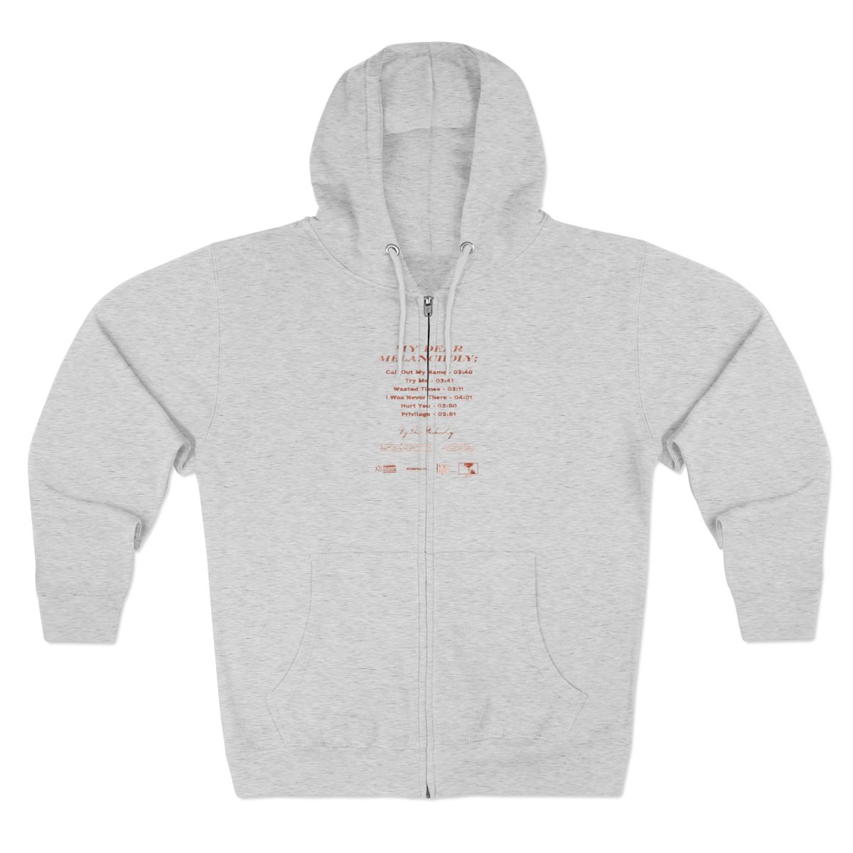 My Dear Melancholy Zip Hoodie - Official hoodies merchandise