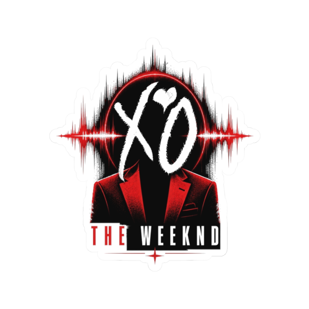 The Weeknd "After Hours" Sticker - Official stickers merchandise