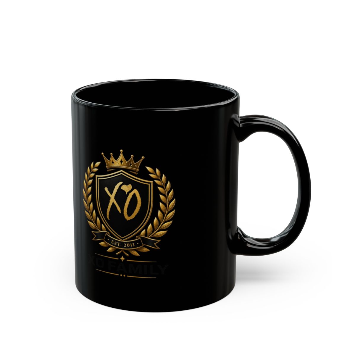 The Weeknd "XO Family" Black Mug - Official mugs merchandise