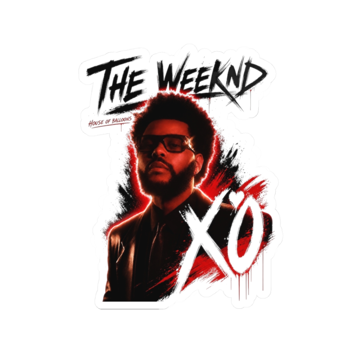 The Weeknd Sticker - Official stickers merchandise