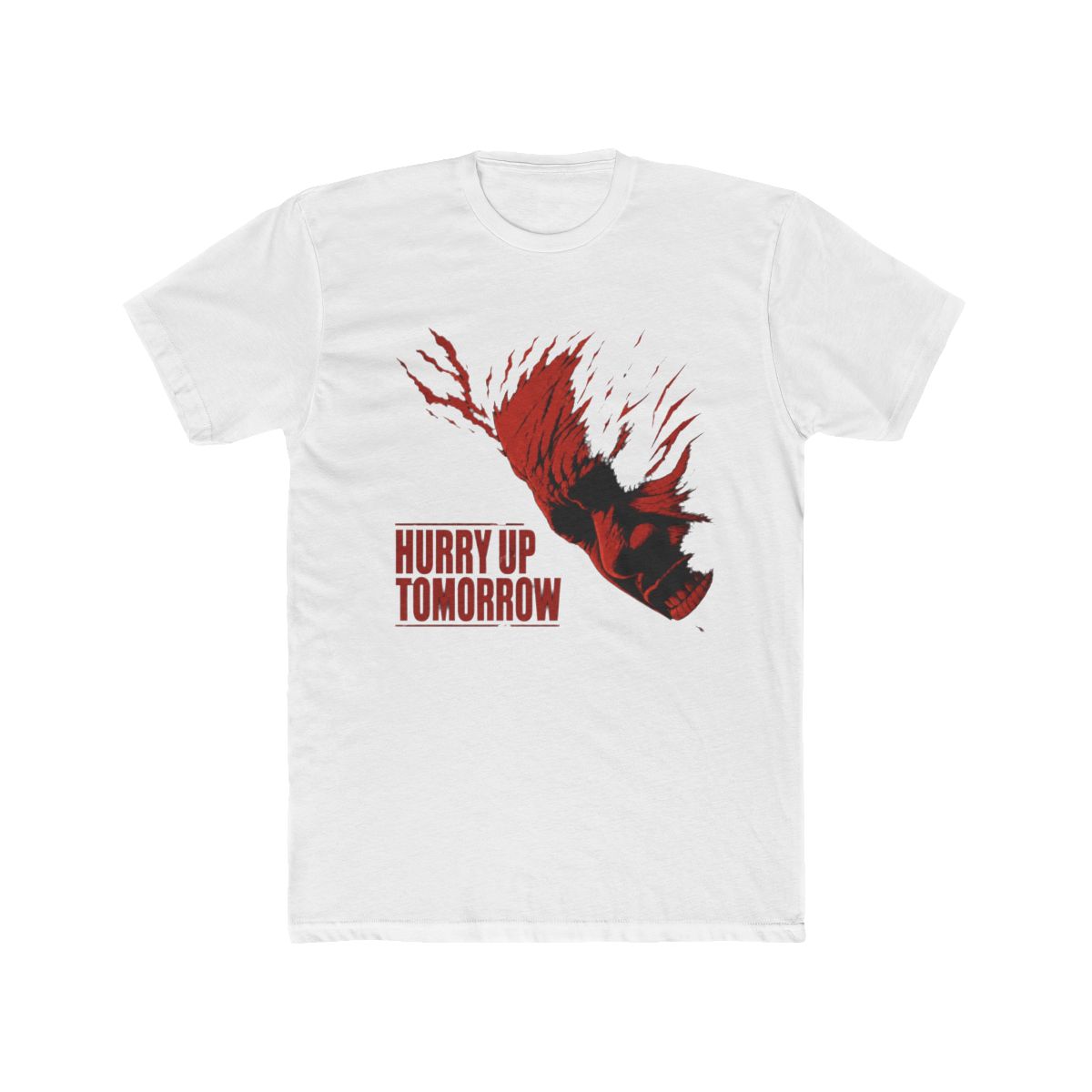 Hurry Up Tomorrow The Weeknd Red Graphic T Shirt - Official t-shirts merchandise