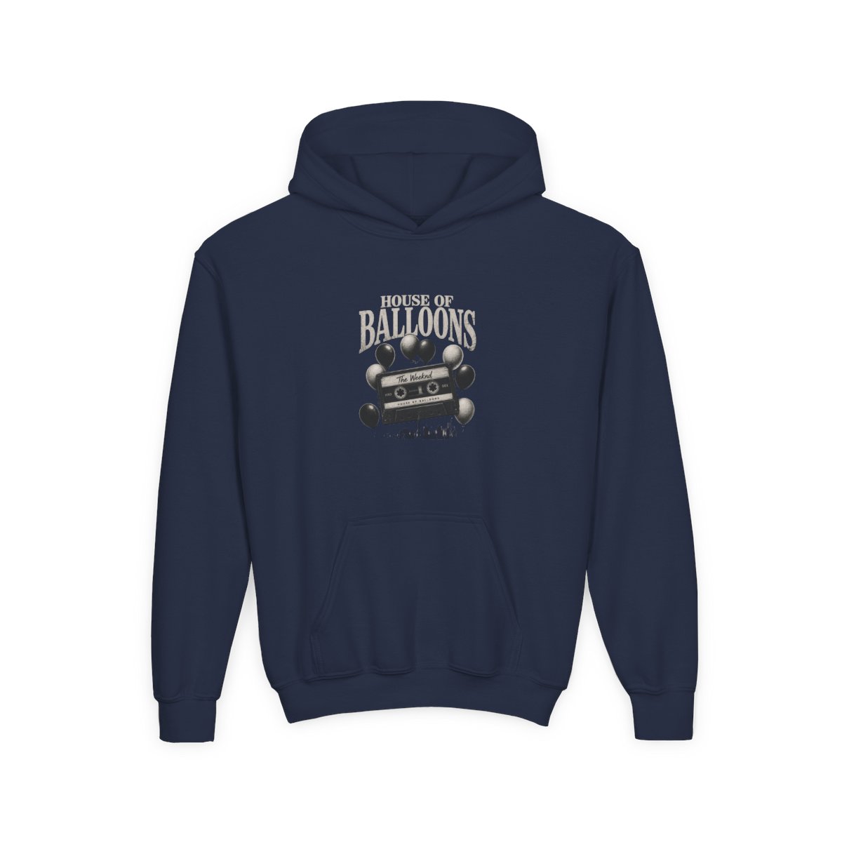 The Weeknd "House of Balloons" Kids Hoodie - alternate angle 3, merchandise