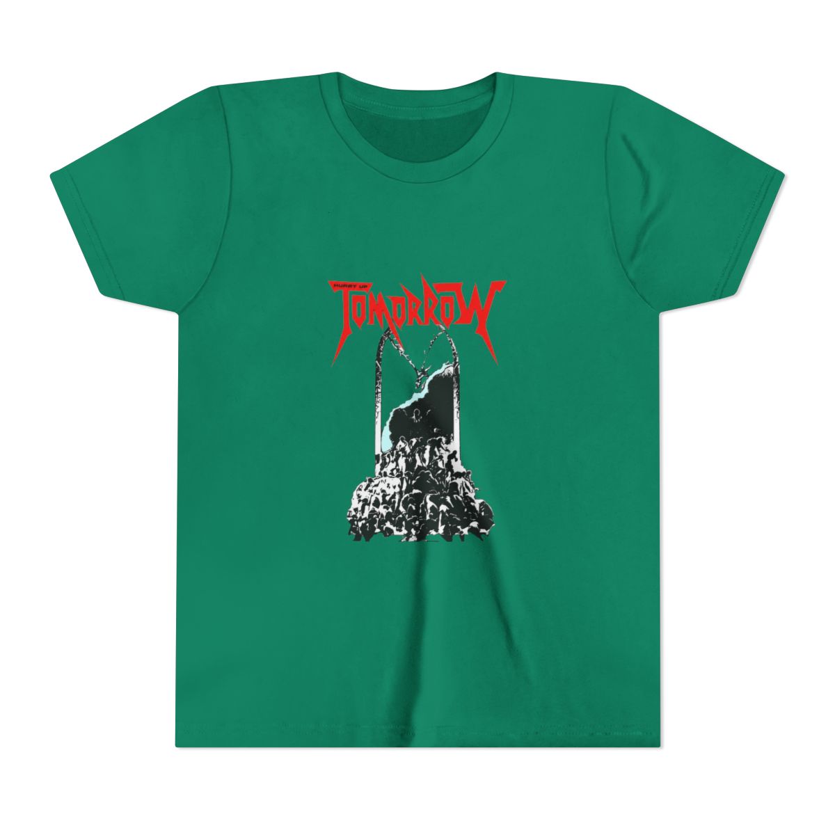 The Weeknd Hurry Up Tomorrow Metal Kids T Shirt - alternate angle 4, merchandise