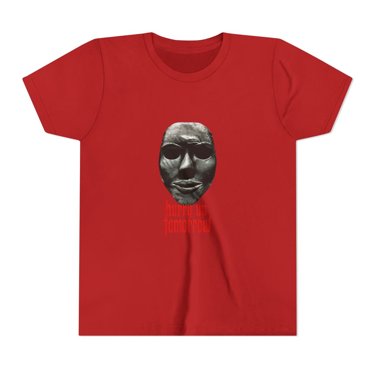 The Weeknd Hurry Up Tomorrow The Mask Kids T Shirt - alternate angle 5, merchandise
