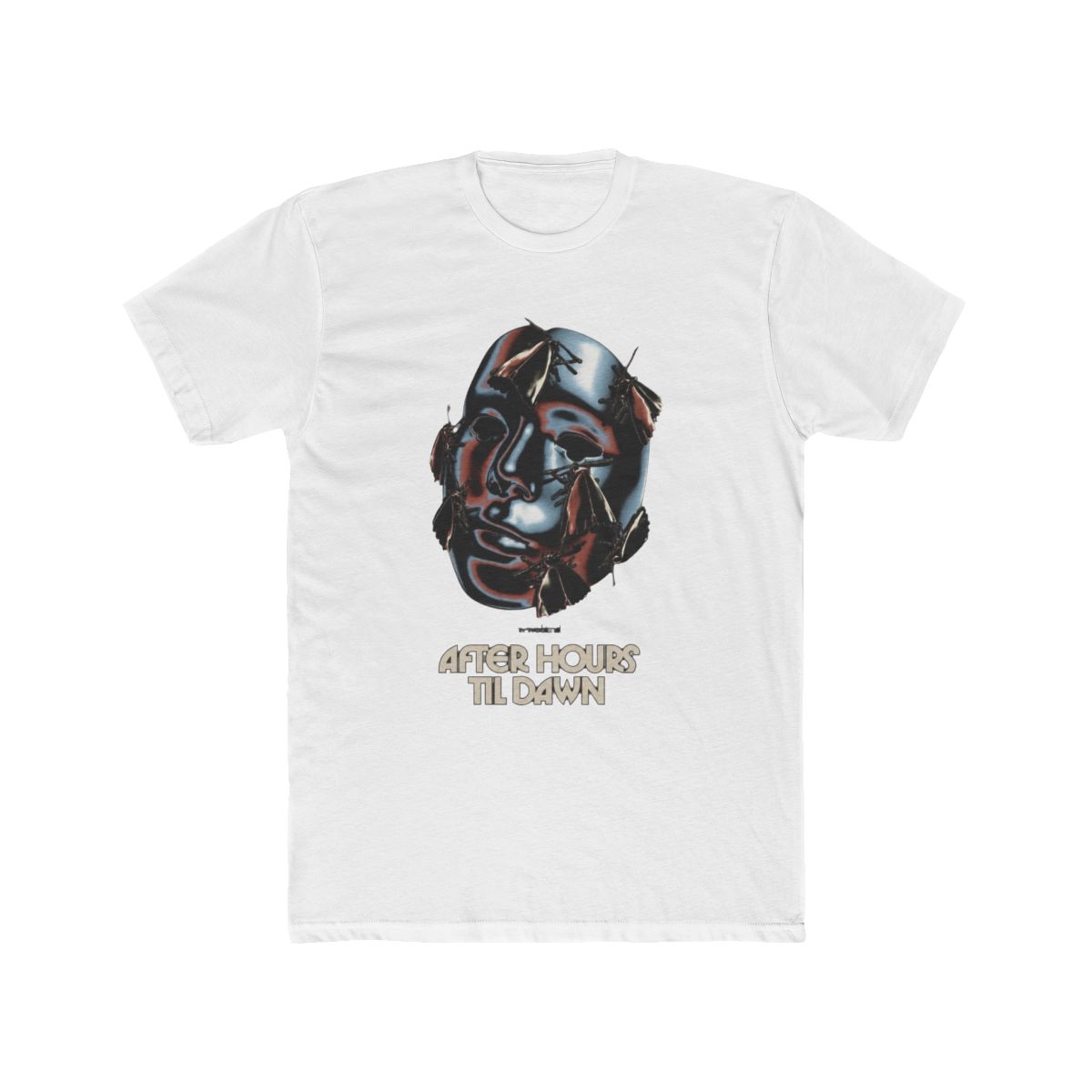 The Weeknd Chrome Mask After Hours T Shirt - Official t-shirts merchandise